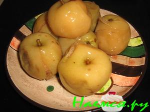 Яблоки маринованные