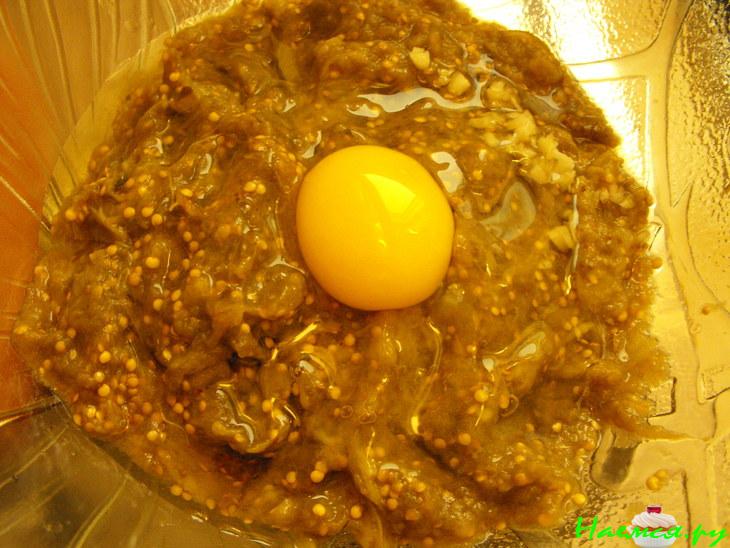 Баклажанные оладьи