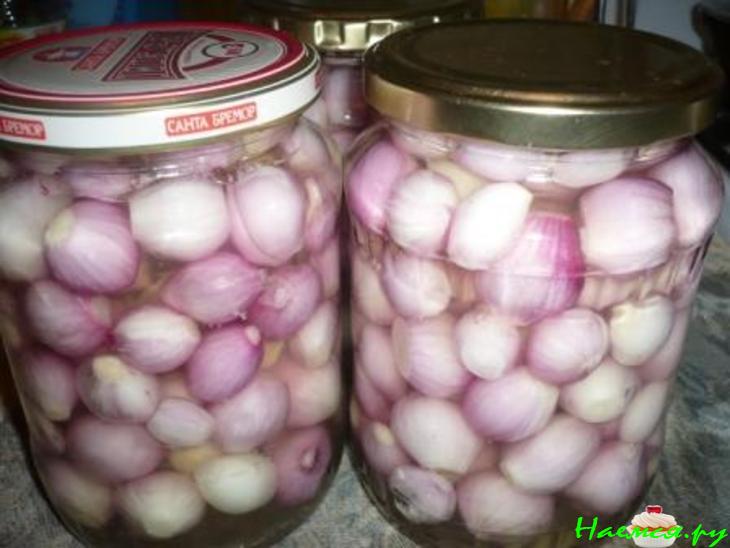 Маринуем коктейльный лучок на зиму