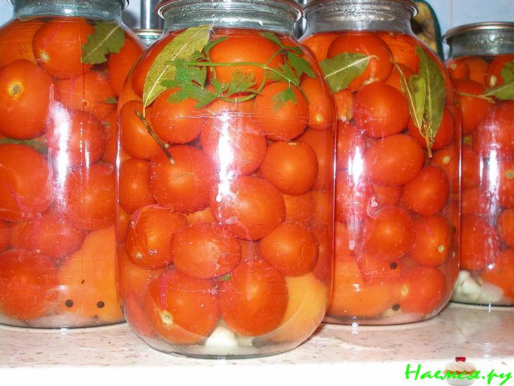 Крохи-помидорчики маринованные