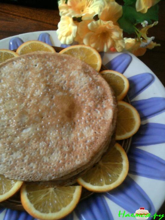 Блинчики "Апельсиновое настроение" Блинчики "Апельсиновое настроение"