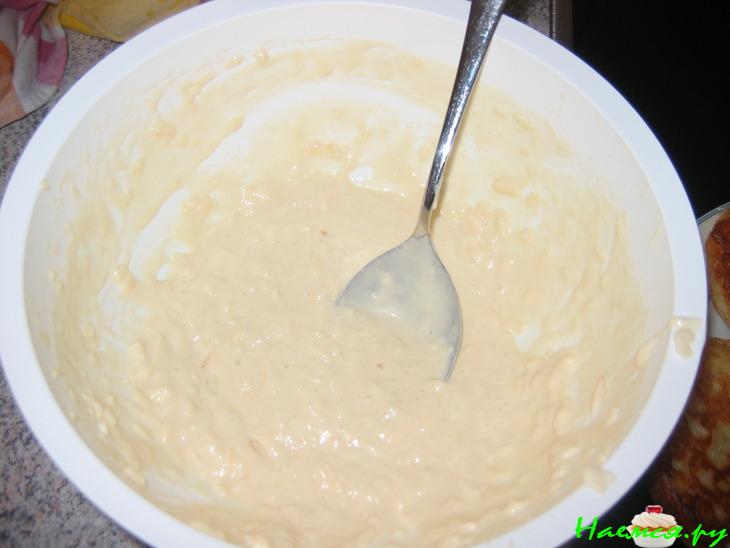 Apfel-Pancakes или Oладьи с яблоком