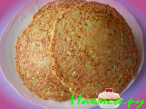 Кабачково-гречневые блинчики-лепешки