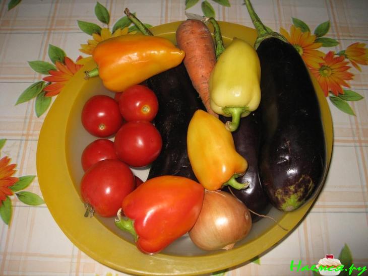 Соте из баклажанов