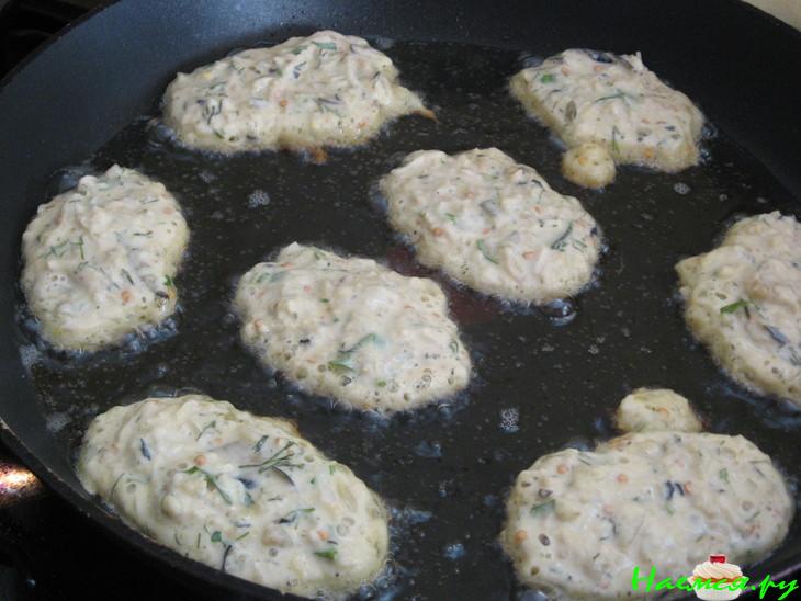 Оладьи овощные сборные