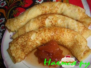 Блины на сухом молоке