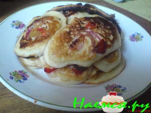 Панкейки со сливой