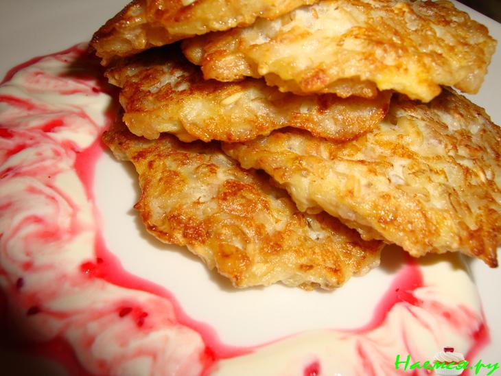 Блинчики из овсянки для деток и не только