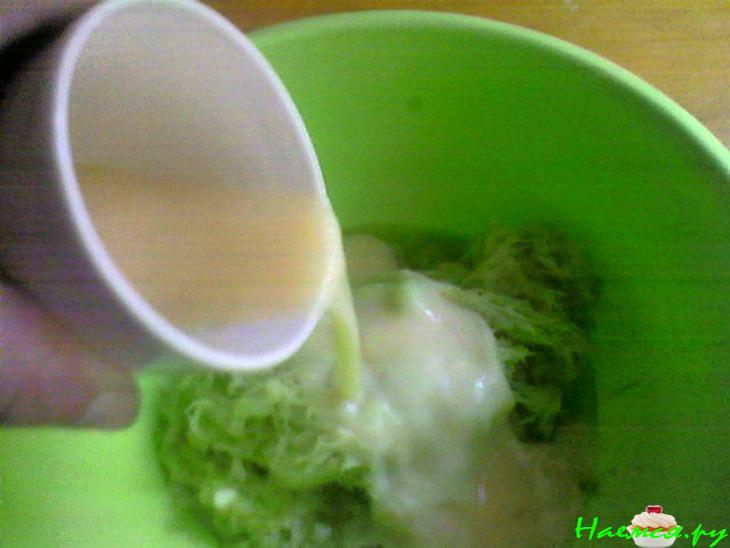 Оладьи кабачковые