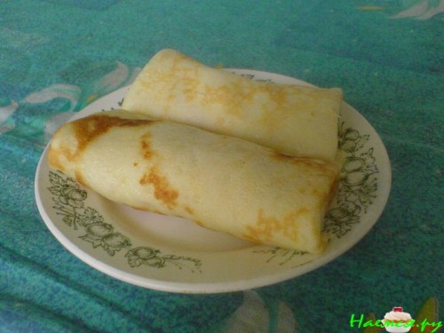 Блинчики "Осенний поцелуй"