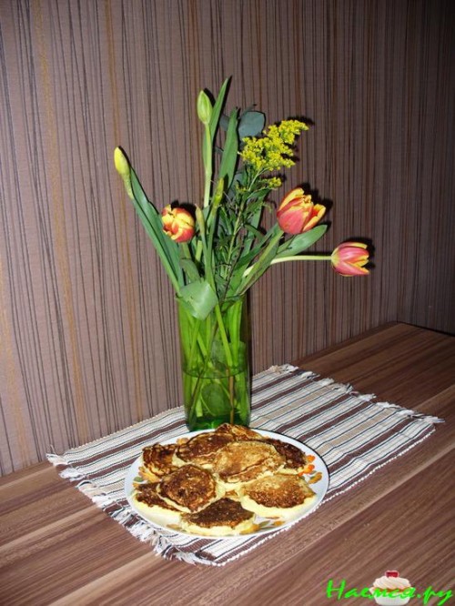 Сырники с начинкой из павидла или конфитюра