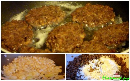 Гречневые оладушки (на скорую руку)