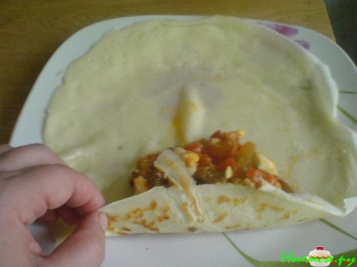 Блинчики "Осенний поцелуй"