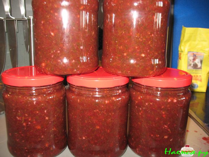 Сливовый соус (ткемали) по-русски