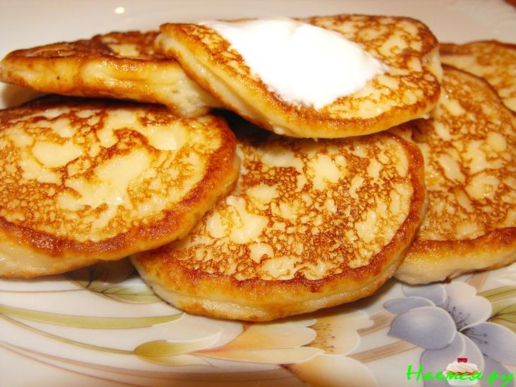 Творожно-йогуртовые оладьи Творожно-йогуртовые оладьи