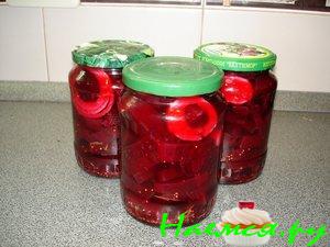 Маринованная свекла в прок