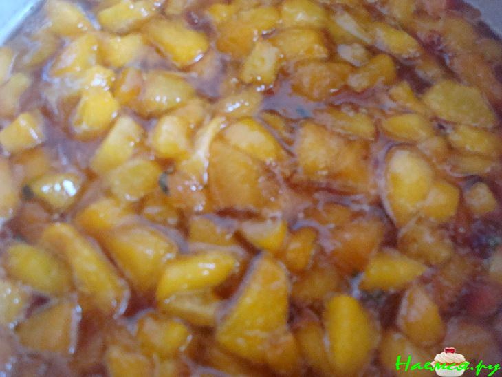 Персиково-апельсиновый конфитюр