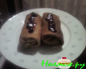 Блинчики с яблоками