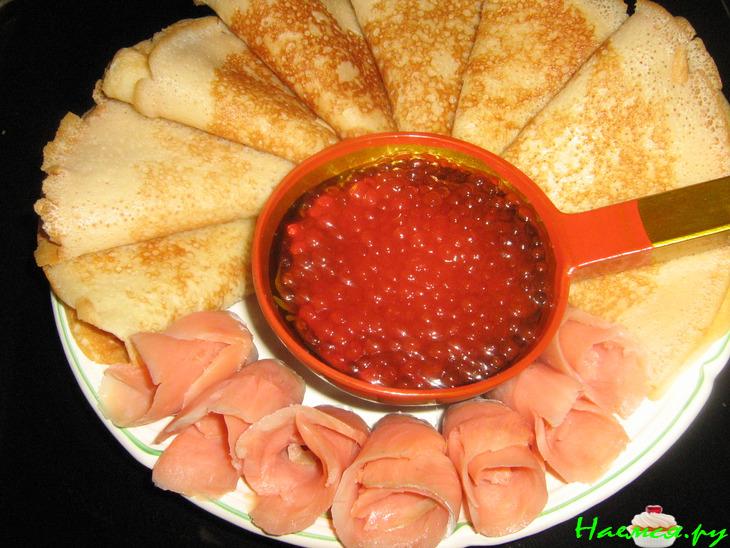 Блины дрожжевые (Мамин рецепт)