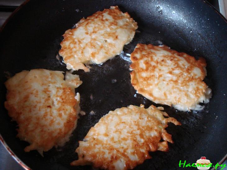 Оладьи из кольраби