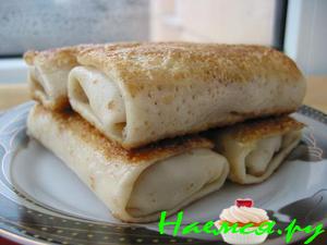 Блинчики с мясом и рисом