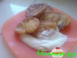 Оладушки с мясом криля