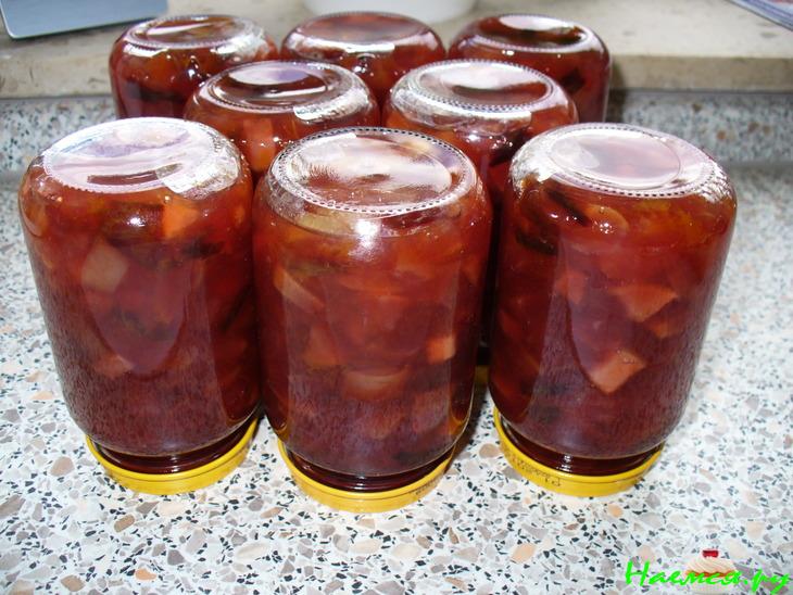 Варенье яблочно-сливовое&nbsp; 
