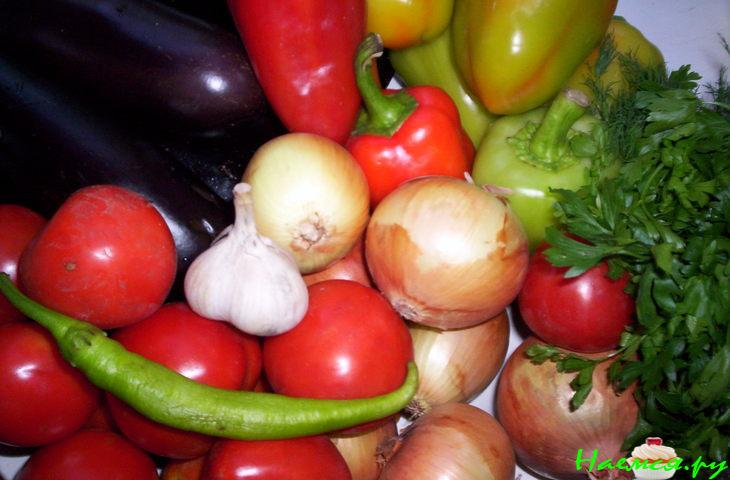 Консервированные овощи для "Мусака Екатерининская"