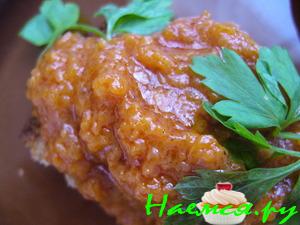 Тыквенно-кабачковая икра с майонезом