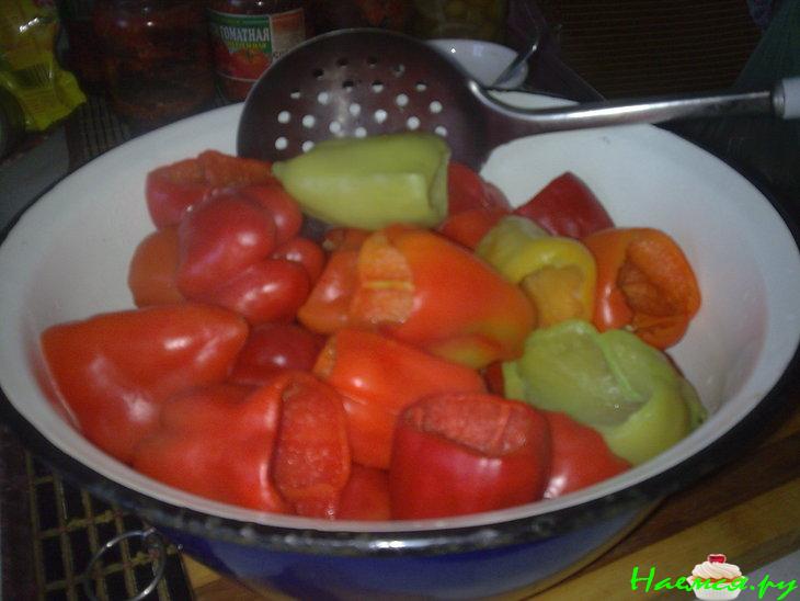 Бланшированный перец Бланшированный перец