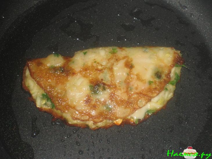 Кабачковые драники с ветчиной и сыром