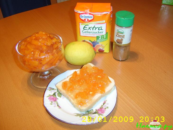 Варенье из тыквы с корицей и имбирем