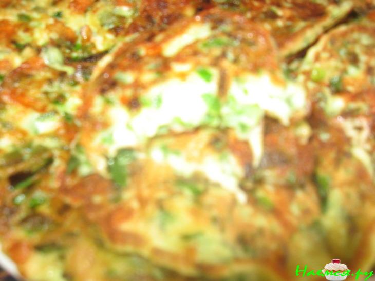 Оладушки из зеленого лука Оладушки из зеленого лука