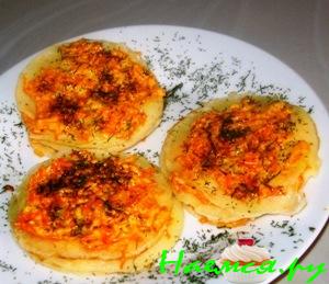 Блинные канапе