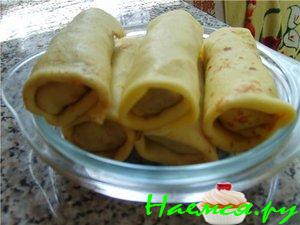 Блинчики с мясом Блинчики с мясом