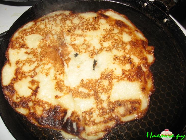 Блинчики картофельные с капустно-морковной начинкой&nbsp; 