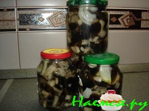 Маринованные грибы в кисло-сладкой заливке