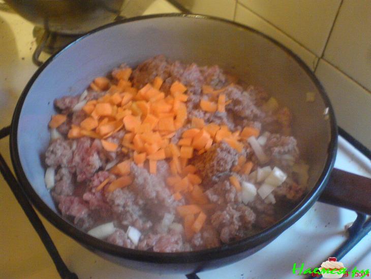 Блинчики с соусом болоньез Блинчики с соусом болоньез