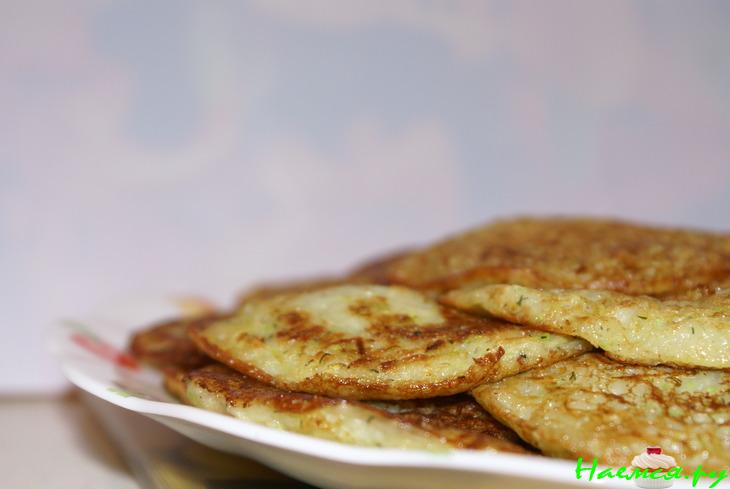 Оладьи картофельно-кабачковые