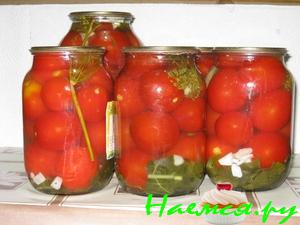 Консервированные помидоры ароматные