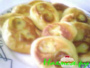 Оладушки с бананами