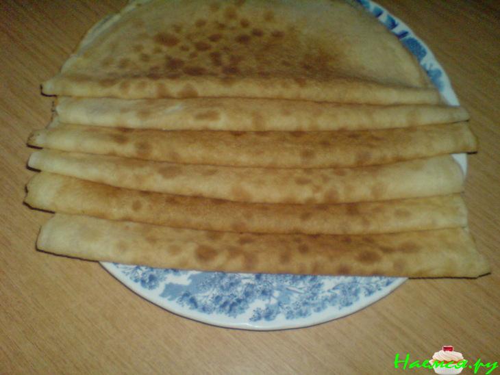 Блинная запеканка "Cordon bleu"