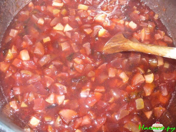 Варенье яблочно-сливовое&nbsp; 