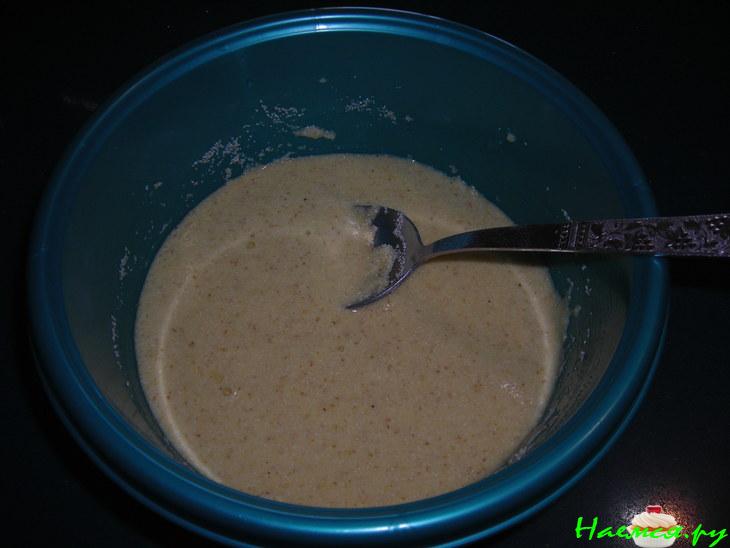 Бульон с блинчиками из манки Бульон с блинчиками из манки