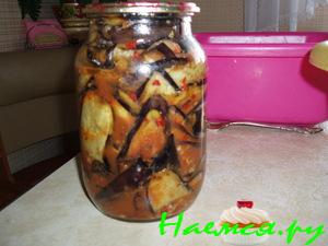 Тещин язык остренький с чесночком