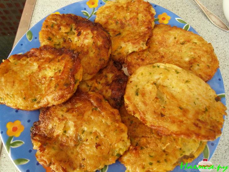 Оладьи из кольраби домашние