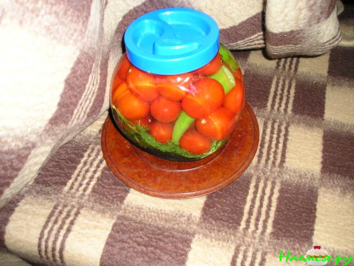 Помидоры маринованные в микро