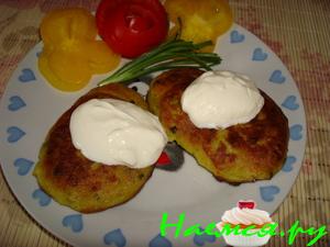 Оладьи из молодых кабачков