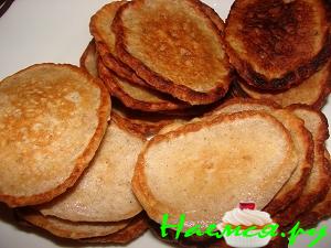 Овсяные оладьи с корицей