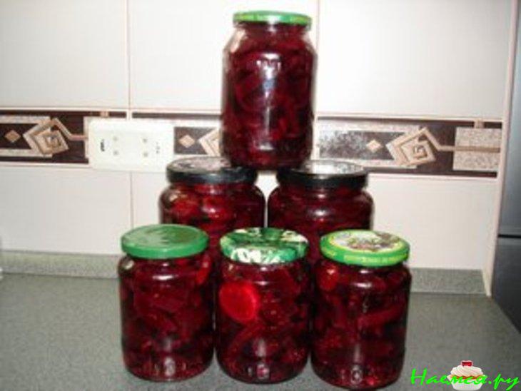 Маринованная свекла в прок